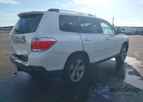 2012 Toyota Highlander Limited V6 из США, поврежденный, VIN 5TDDK3EH5CS104481